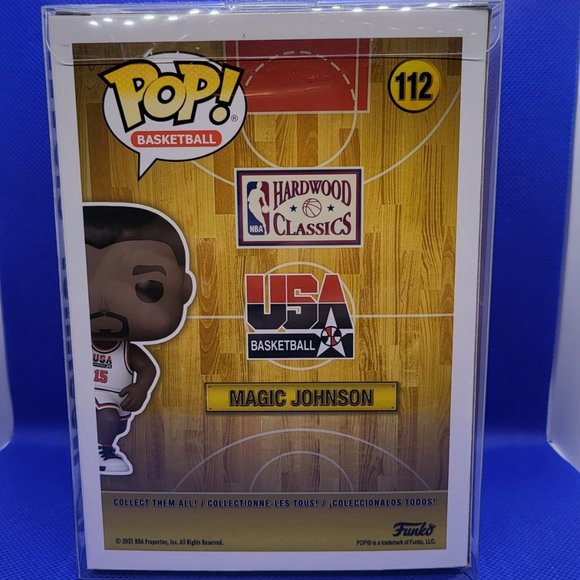 USA Basketball Magic Johnson Target Exclusive Funko Pop - Picture 3 of 9
